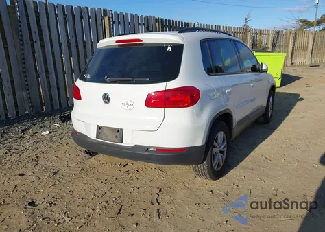 2015 Volkswagen Tiguan S from USA, damaged, VIN WVGBV7AX3FW610409